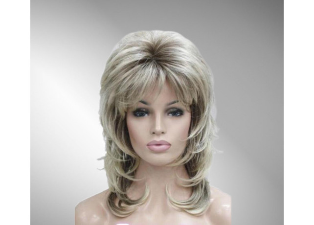 Peruca Curly Blonde
